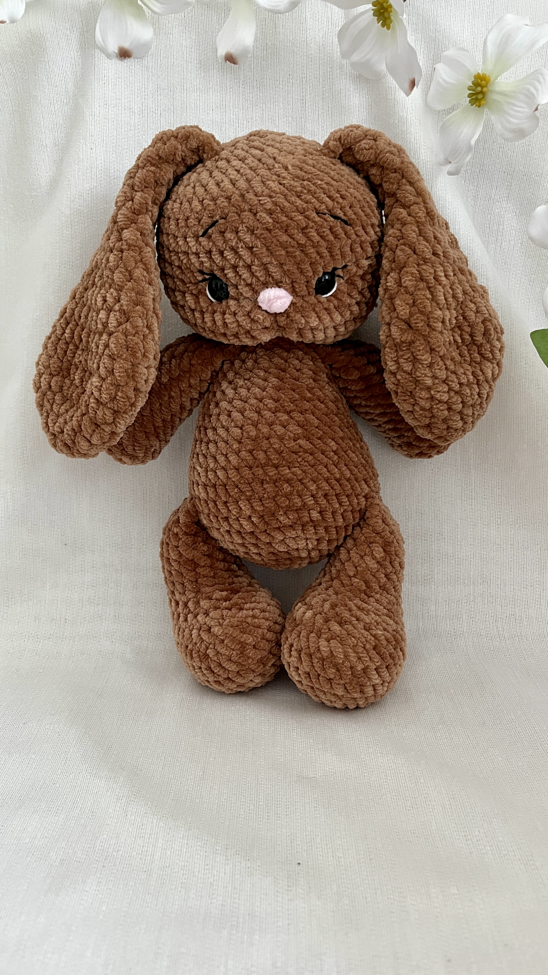 Barna hosszúfülű nyuszi részlet