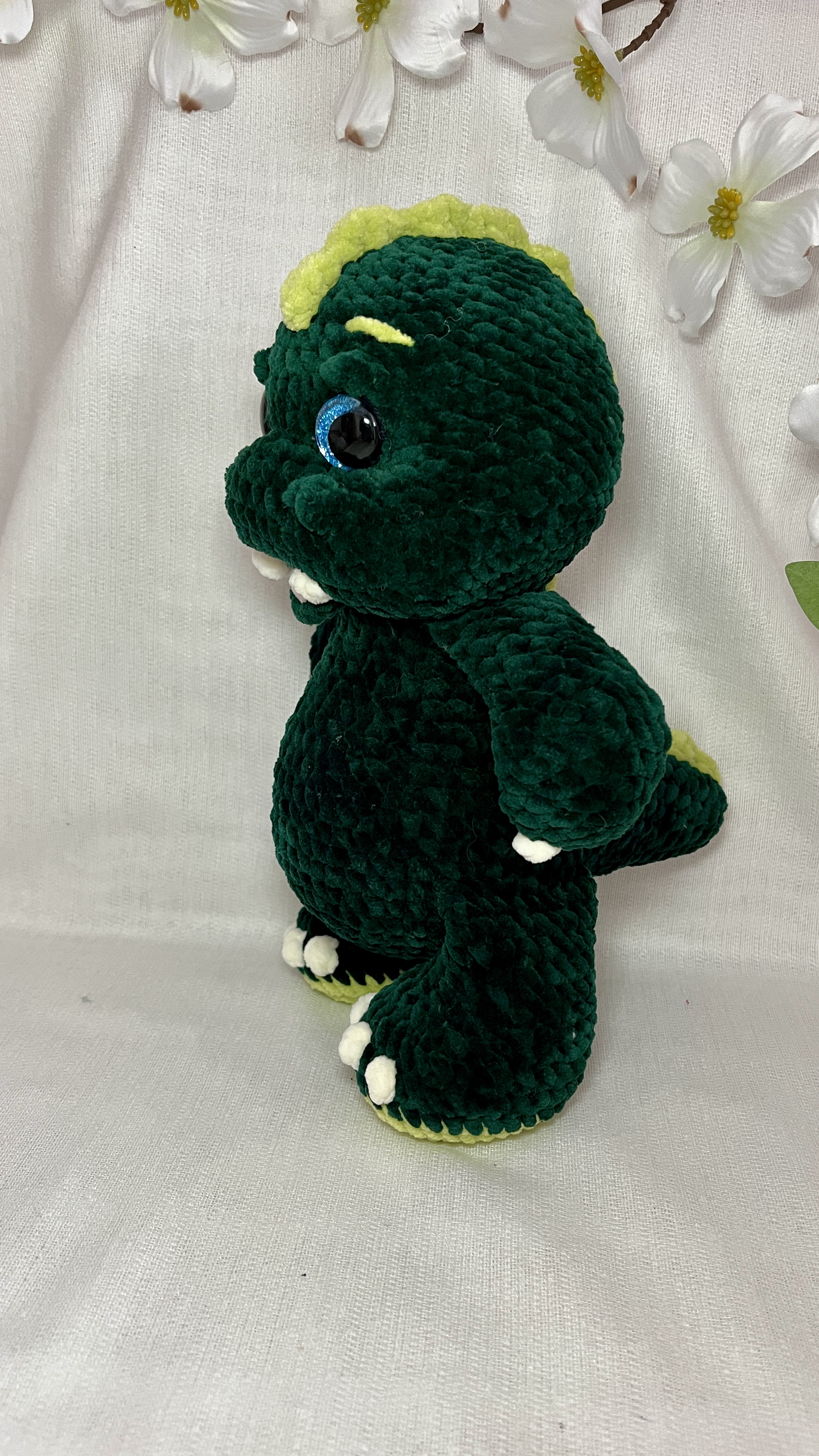 Smaragdzöld dinó részlet